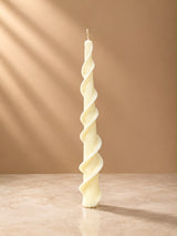 Spiral Twist Taper Candle 7 – Sculptural Helix Candle