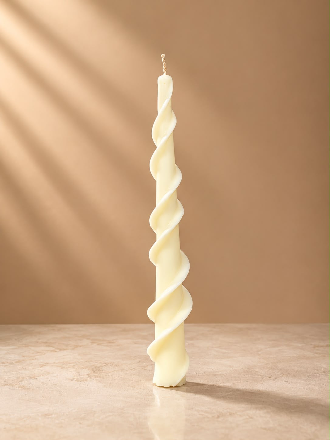 Spiral Twist Taper Candle 7 – Sculptural Helix Candle
