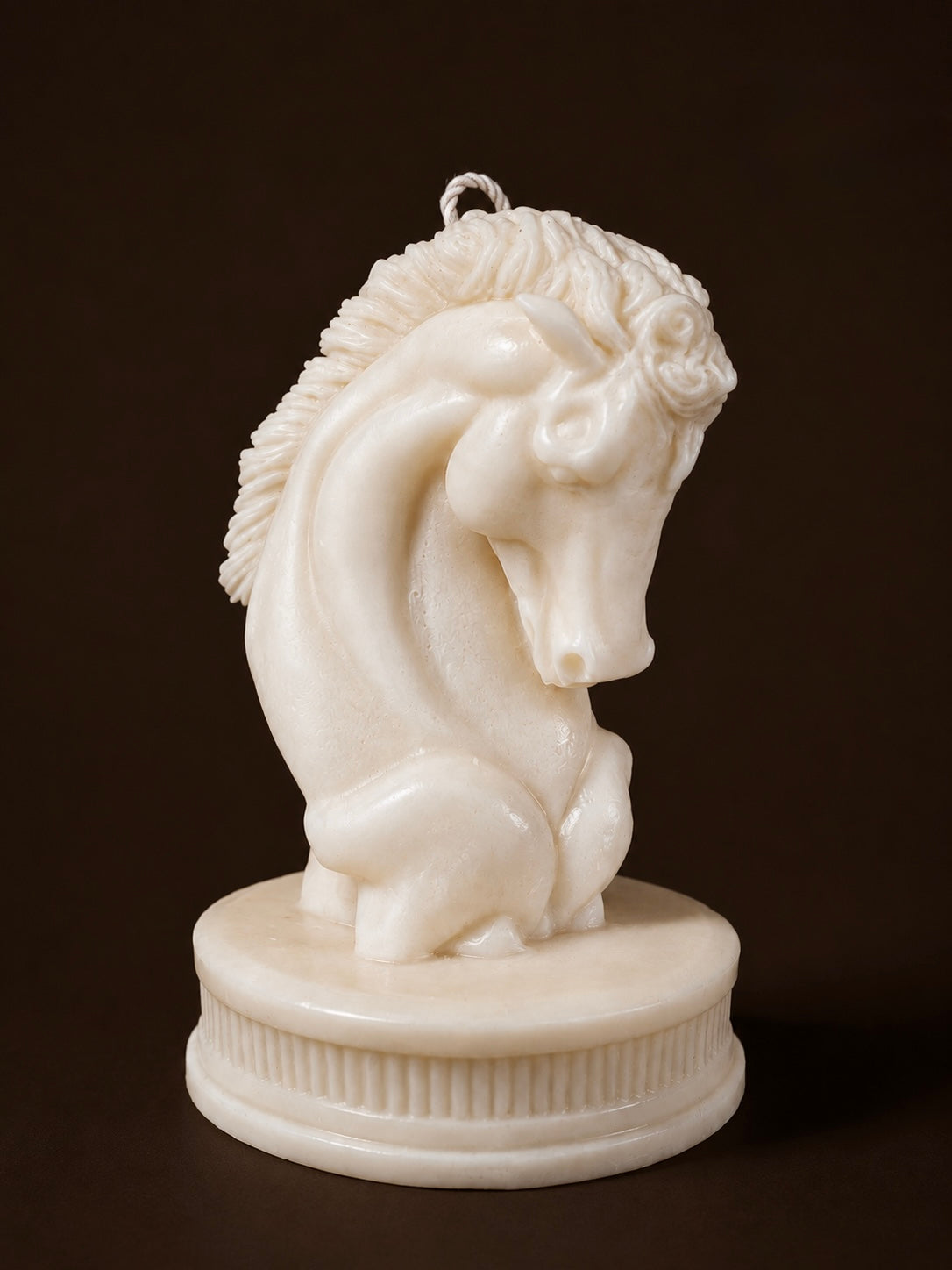Sculptural Horse Head Mould Candle